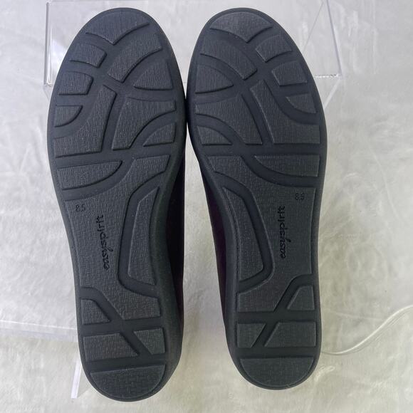 Easy Spirit e360 ESKelt Womens Cushion Comfort Slip On Wine Fabric Loafer S 8.5 - Picture 7 of 12